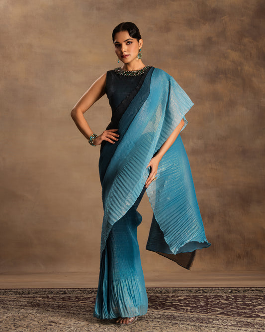 TWILIGHT OMBRE DRAPE SAREE