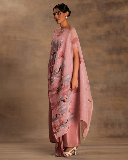 PINK PAKEEZAH KAFTAN & DHOTI