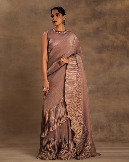 NOOR-E-LAVENDER SAREE