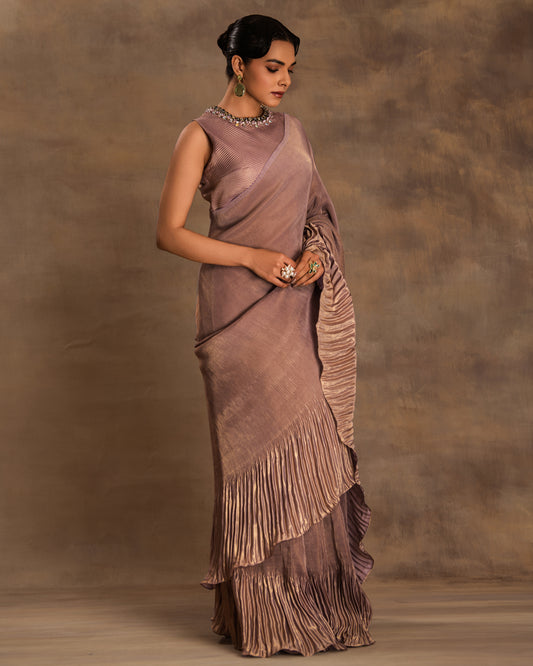 NOOR-E-LAVENDER SAREE
