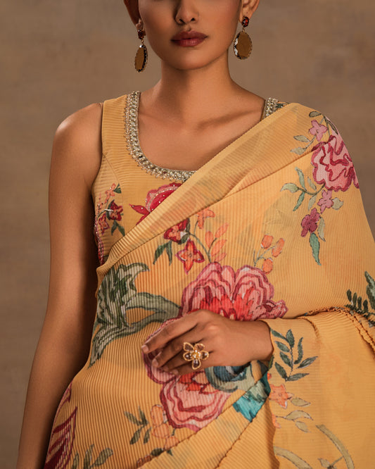SUNSET SWING SAREE