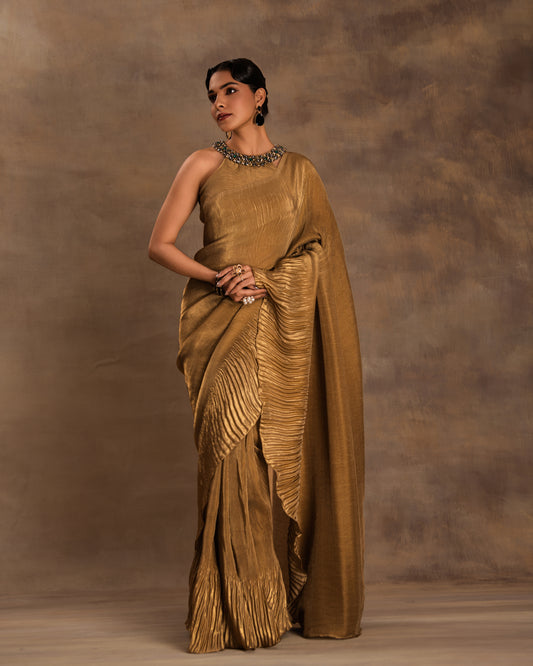 GOLDEN ERA GLOW SAREE