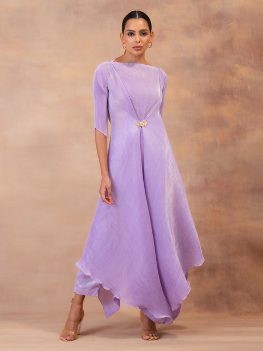 AMETHYST FLOW LAYERED TUNIC SET
