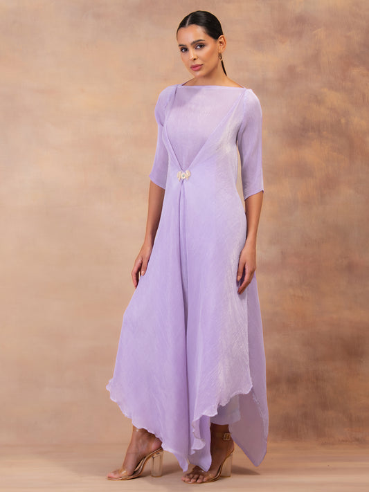 AMETHYST FLOW LAYERED TUNIC SET