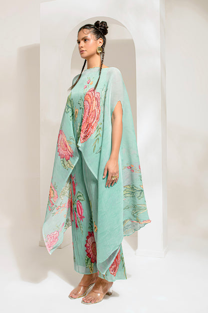 EMERALD GREEN HP KAFTAN & PANT