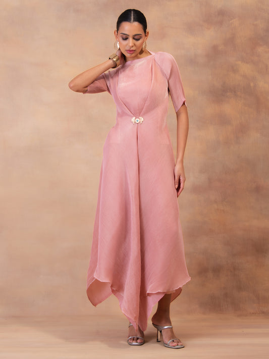 'BLUSH PINK' LAYERED TUNIC SET